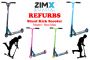 REFURBED - ZIMX NEO MAX STUNT SCOOTER - SUITS 8 YRS+